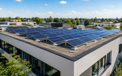 Photovoltaik auf dem Flachdach: Aufständerung, Ausrichtung und Ertrag